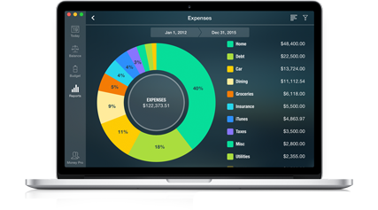 Money Tracker sur Mac